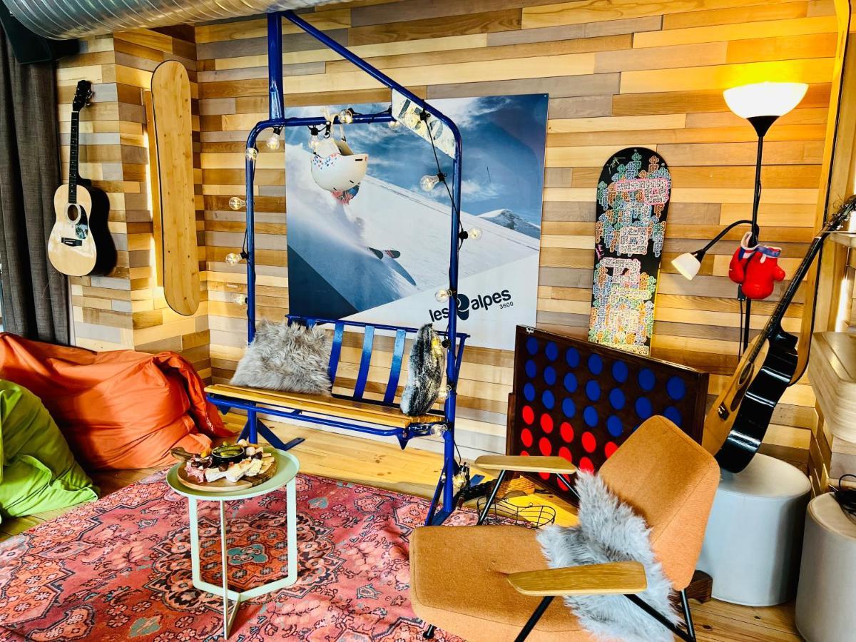 The People - Les 2 Alpes Hotel เลส์เดอซาลป์ ภายนอก รูปภาพ